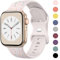 Vancle Cinturino Per Apple Watch 38mm 40mm 41mm 42mm 44mm 45mm 49mm per Donna, Sport Cinturini Colorato in Silicone per iWatch Series SE 9 8 7 6 5 4 3 2 1