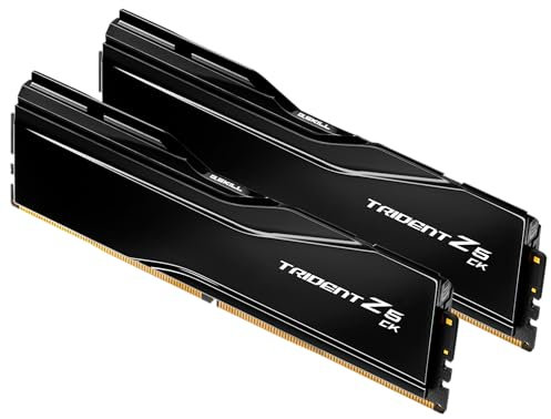 G.SKILL Trident Z5 CK Series (Intel XMP 3.0) DDR5 RAM 48GB (2x24GB) 8400MT/s CL40-52-52-134 1.40V Desktop Computer Memory CUDIMM - Mirror Black (F5-8400C4052G24GX2-TZ5CK)