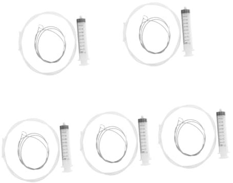 Didiseaon 5sets Cleaning Tool Kit Refrigerator Hole Clog Remover Fridge Drain Hole Cleaning Tool Hg Kitchen Drain Unblocker Easy to Use