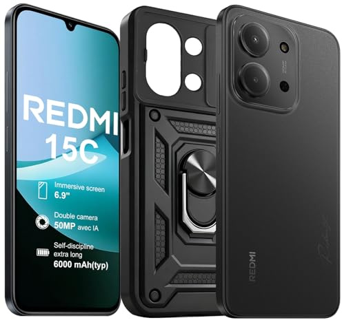 Xiaomi Redmi 15C, Dual, 128GB 4GB RAM, Nero Mezzanotte