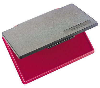 Herlitz 10417186 Stempelkissen 7 x 11 cm, Stempelfarbe ölfrei