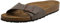 Birkenstock Damen Classic Madrid Birko-Flor Pantoletten,Braun (NUBUK MOCCA), 37 EU