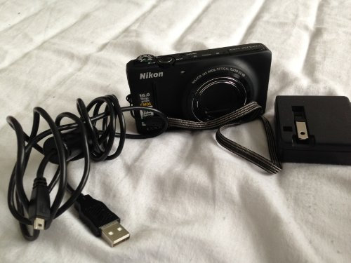 Nikon Coolpix S9200 Digitalkamera (16 Megapixel, 18-fach opt. Zoom, 7,5 cm (3 Zoll) Display, bildstabilisiert) schwarz