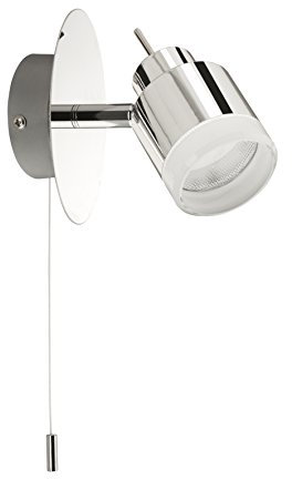 BRILONER Leuchten - LED Badezimmer Deckenleuchte, Deckenstrahler, 1 x LED 4 W, 330 Lumen,chrom