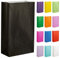 Thepaperbagstore 20 Schwarze Partytüten aus Papier – 14x24.5x7cm - Bunte Geschenktüten aus Papier für Kinder- und Erwachsenenpartys, Geburtstage, Hochzeiten, Junggesellinnenabschiede und Süßigkeiten
