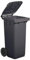 Mobil Plastic Bidon en HDPE Utilisation : Extérieur 120 Lt-T 48 L x 55 m x 93 H cm-Poids : 9,2 Kg Gris