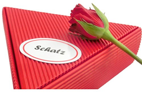 Geschenk Schatz - Rosen- und Frucht Frühstückspaket 6 x 50g | gut als romantisches Geschenk zum Hochzeitstag oder Geschenke für Verliebte mit Liebe, Geschenk Frau, Freundin, Verlobte, Geschenke Mann, Mann 60, als dankeschön, chefin, danke, essen, gute besserung, geburtstag 30, hochzeit, korb, krankenschwester, lebensmittel, ruhestand, set für frauen, weihnachten, zum geburtstag, zum abschied, zum geburtstag 80 geburtstag, kleine geschenke für frauen,