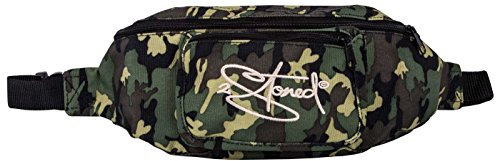 2Stoned Hip Bag Bauchtasche Retro mit Stick Classic Logo in Camouflage für Herren und Jungen
