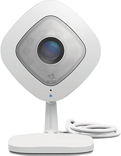 Arlo Q Smart Home 1080p Full HD Security Camera, White