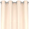 Bestlivings Blickdichte Beige Gardine mit Ösen in 140x245 cm (BxL), in vielen Größen und Farben