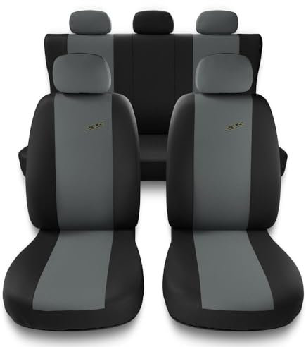 Mossa - Universal Sitzbezüge Auto kompatibel mit Renault Twingo I, II, III (1993-2018) - Autositzbezüge Schonbezüge für Autositze - X.R-G2