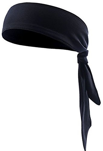 BXT Outdoor Sport Schweißband, Anti-Rutsch Tennis Elastisches Stirnband Headband, Erwachsene Multifunktionstuch Bandana für Yoga Basketball REIT Laufen Running Fitness Crossfit Gym, Schnell Trocken