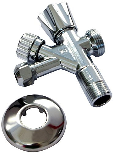 Waterful T3078123 Rubinetto Sottolavello Combinato 1/2, 3/8, 3/4