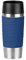 EMSA N2010900 TRAVEL MUG WAVES Isolierbecher 0,36 L Blau - bis zu 4h heiß und 8h kalt, 100% dichter Thermobecher, Kaffee to Go, 360°-Trinköffnung, Quick Press Verschluss