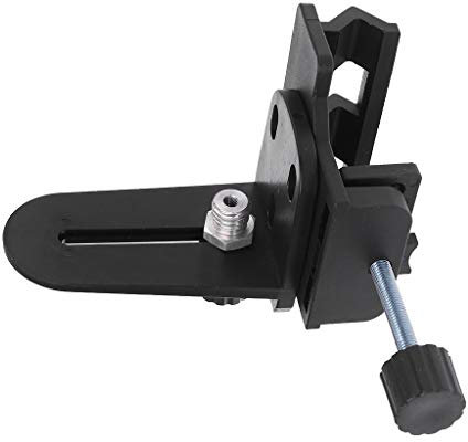 BIlinli Soporte de nivel IASER de 5/8 para varilla de extensión y altura ajustable para trípode universal de nivel IASER