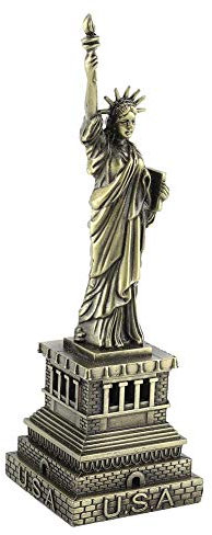 Niady Freiheitsstatue Metall Statue of Liberty Modell Gebäudemodell Schreibtisch Dekoration,New York deko,Geschenk berühmten Souvenirs