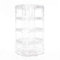 Porte Bijoux Rangement Bijoux Rotatif Support Bijoux Presentoir Boucle d'oreille Rangement Collier Porte Boucles d'oreilles Presentoir Collier Transparent Idee Cadeau pour Femme