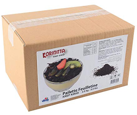 Gebäckbrösel - pailleté feuilletine (Crunchy) 2,5 Kg Kakao