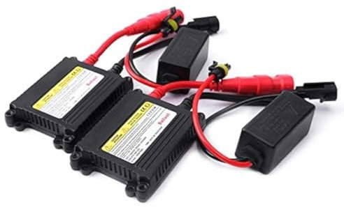 Lot de 2 ballast xénon HID 35 W DC 12 V universel de remplacement pour H1 H3 H4 H7 H11 H13 9005 9006 9007 5202 880