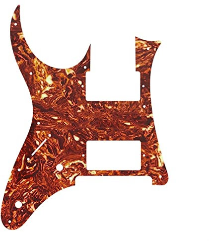 CAZARU Benutzerdefinierte E-Gitarren-Teile – für Linkshänder-Gitarre Pickguard Pickup Scratch Plate HH Humbucker