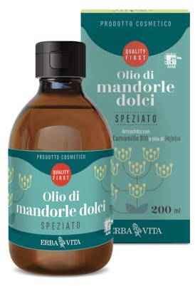 ERBAVITA OLIO PER MASSAGGIO - MANDORLE DOLCI speziato - 200ml
