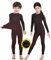 NOOYME Thermounterwäsche Kinder Set - Skiunterwäsche, Extra Warme Funktionsunterwäsche, Unisex Sportunterwäsche für Fussball, Schwarz-Rosa (110/116) 110-115cm