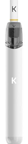 KIWI Pen, Cigarette électronique avec système Pod, 400mAh, 1,8 ml, sans nicotine, sans E-Liquide (Artic White)