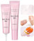 Makartt Solid Nail Glue Gel for Press On Nails, 2 * 20ML Fake Nail Tips Glue Gel, Nail Rhinestone Glue Gel, False Nail Glue, Strong Nail Glue for Acrylic Nails Gems Nail Lamp Needed