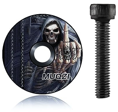 MUQZI Tapa de dirección para bicicleta de 1 1/8 pulgadas