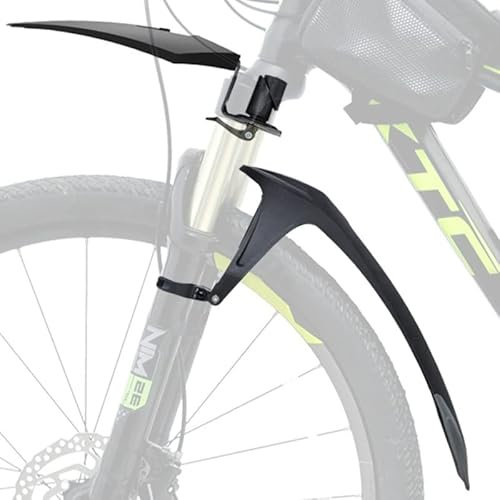 Fahrrad Schutzblech Fahrrad Fender PP Weichplastik geeignet for 24-29 Zoll Fahrräder MTB DH Dämpfer Bike verdicken Spritzschutz Zubehör (Color : RL990F Plus)