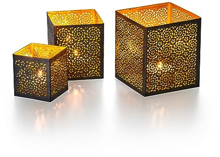 Philippi Bridgetown Windlicht Set 3tlg. Kerzenhalter Design