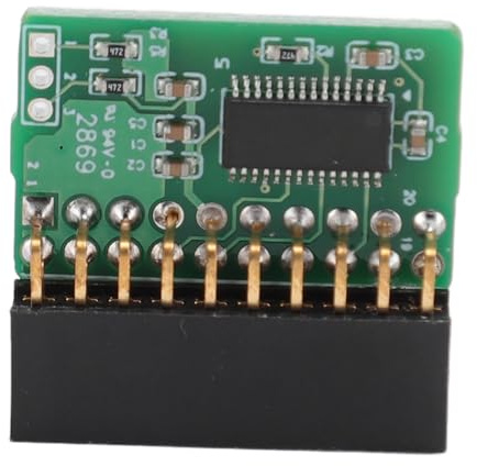 TPM 2.0 Modul, 20 Pin Modul für SuperMicro AOM TPM 9665V TCG 2.0 Motherboard TPM 2.0 Modul Vertikales Trusted Platform Modul