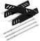 Gcostar Grillteile für Pit Boss Memphis Ultimate 4 in 1 Combo Smoker Grills, Porzellan Heizplatte Edelstahl Brenner für Pit Boss Memphis Ultimate Gas und Holzkohle Combo Grills