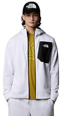 The North Face Ma Fz Giacca di pile da uomo Tnf White/Tnf Black M