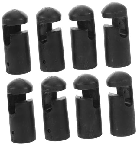 BESPORTBLE 8pièces Couvercles De Poteaux De Trampoline Accessoires De Remplacement pour Trampoline Protection Et Fixation du Filet De Sécurité