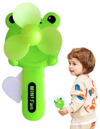 Manual Press Fan - Children Cooling Fan Manual Press Cooling, Press Handheld Fan, Manual Mini-Air Cooler, No Charging Cooling Fan Portable Appliance for Indoor Outdoor Use for Bedroom, Camping, Picnic