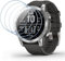 Vauki 4 Pezzi Vetro Temperato per Garmin Fenix 7 47mm/7 Solar/Fenix 7 Sapphire Solar, Durezza 9H Pellicola Protettiva Antigraffio Senza Bolle Ultra-HD Chiaro Installazione Facile Vetrino Protezione
