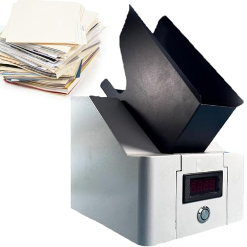 Machine De Tri De Papier Automatique, 18000r/Min Machine De Secouage De Papier De Bureau, Largeur De Cadre De Papier De 50/70 Mm, Pour Aligner Et Séparer Enveloppes, Cartes, Petit Papier,DoubleBlower