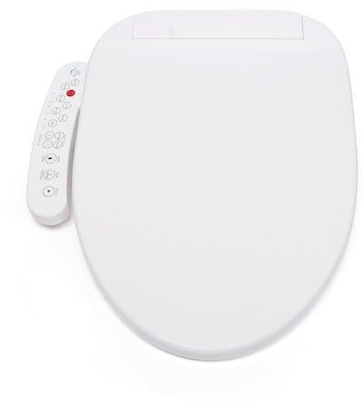 Elektrischer Bidet Toilettensitz Smart Intelligenter Dusch WC Sitz,mit LED Nachtlicht,Einstellbare Trocknungslufttemperatur,Häusern, Unternehmen und Hotelbädern verwendet werden