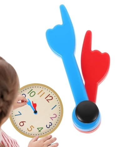 Renchey Ersatz Zeiger für Uhren, Interaktive Kleine Uhrzeiger Zum Basteln, Brettspiel Zubehör Für Kinder Jugendliche Familienzeit Freunde Geschenkidee