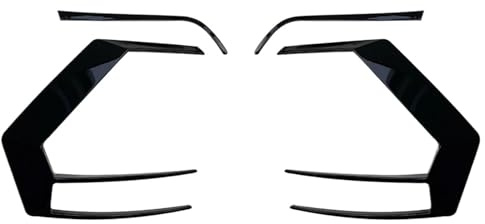 Auto Heckspoiler Flügel Für VW Für Golf 7 MK7 Für GTI R Für GTD 2012-2015 Hinten Schwanz Lampe Licht Abdeckung Trim Auto Hinten Stoßstange Splitter Canard