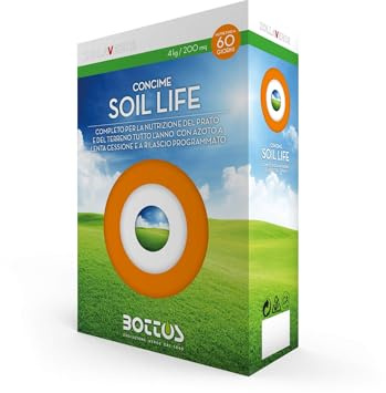 Bottos concime Soil Life Completo per Il Mantenimento del Prato 16-0-15 +2 MgO +I.M.I.