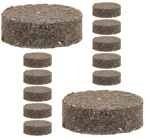 HOMOBABE 50pcs Wood Firelighters Charcoal Tablets for Camping and Picnics, Long Burn Time, Small and Lightweight, Convenient to Carry Fire Starters for Outdoor Fire Pits and Bbq