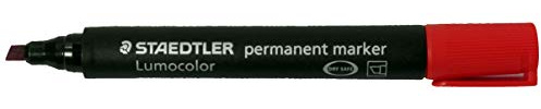 Staedtler 350-2 Permanentmarker Lumocolor, nachfüllbar, rot
