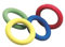 Grevinga Tennisring aus Moosgummi (Gelb)