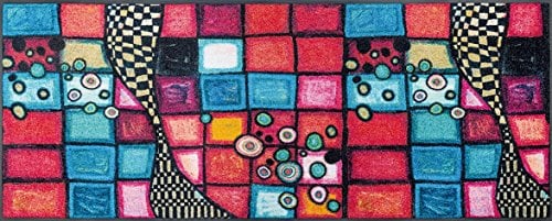 wash+dry Fußmatte, Tiger Tundra 75x190cm, innen und außen, waschbar