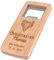 Personalised Wedding Favors Wooden Bottle Opener, Custom Groomsman Gifts, Party Favors, Best Man Gifts