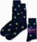 AUSCUFFLINKS Green Turtle Socks for Him | Animal Lover Tortoise Socks | Franklin the Turtle Birthday Gift for Guys (Green Turtle)