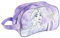 CERDÁ LIFE'S LITTLE MOMENTS - Trousses de Toilette de Voyage avec Double Fermeture éclair et Poignée Latérale, Collection Scolaire Imprimée de La Reine des Neiges - Licence Officielle Disney Lila