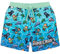 Minecraft Swim Shorts for Boys | Blue Green OR Green Creeper Options | Kids Teens Creeper Steve Alex TNT Explosive Characters Gamer Swimming Pants Trunks